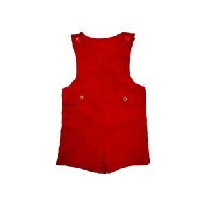 Vintage Good Lad Red velvet Romper Set 12-18mo (0038)